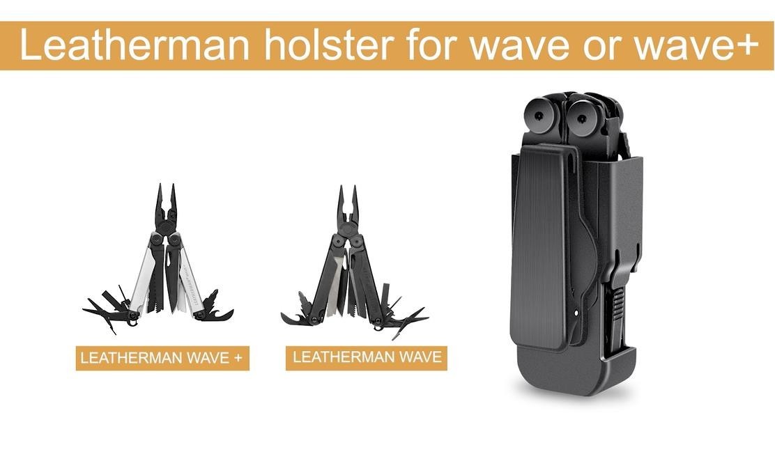 360° Rotation Sheath for Leatherman Wave & Wave Plus, Belt Clip Holster Case