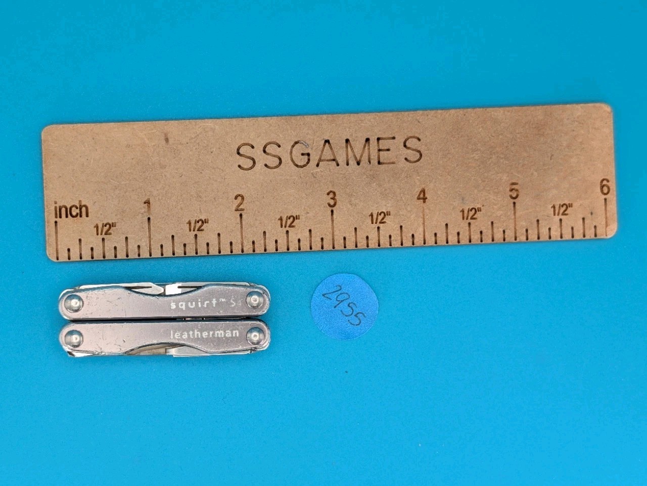 Leatherman Squirt S4 Multi-Tool, Key Ring, Retired, GRAY!