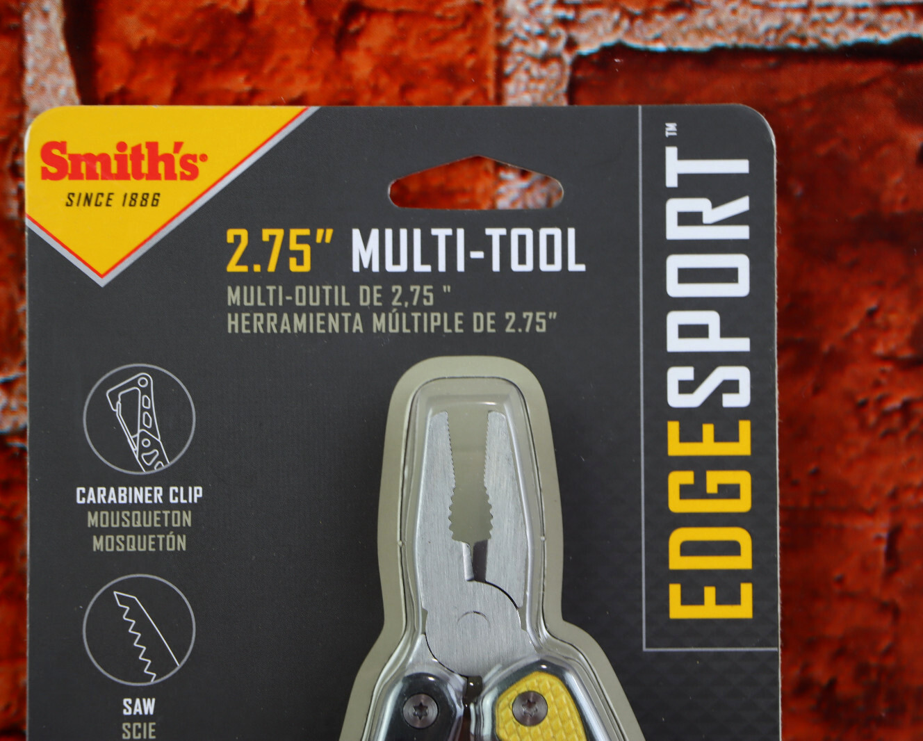Smith’s 51268 Edge Sport 2.75″ Multi-Tool Knife