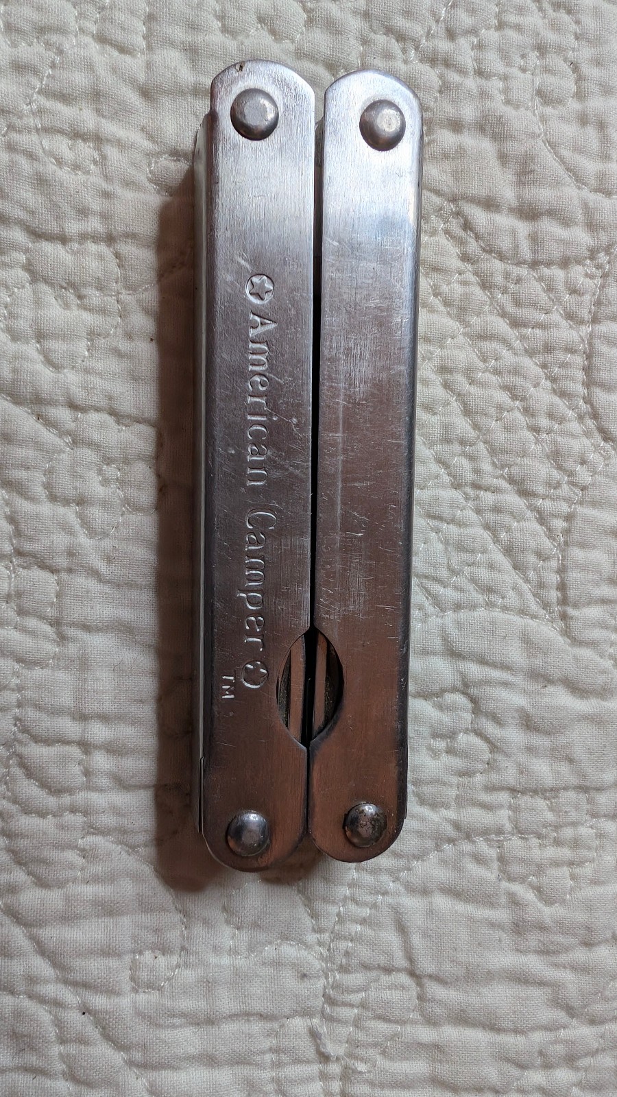 American Camper Multi-Tool with Brown Sheath