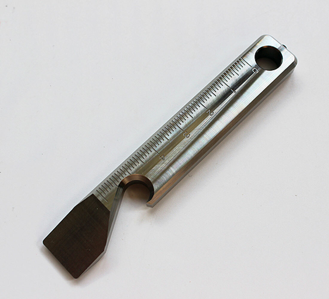 EDC Tool TITANER Alloy Pocket Titanium Pry Bar Crowbar Multi Tools Ruler Opener
