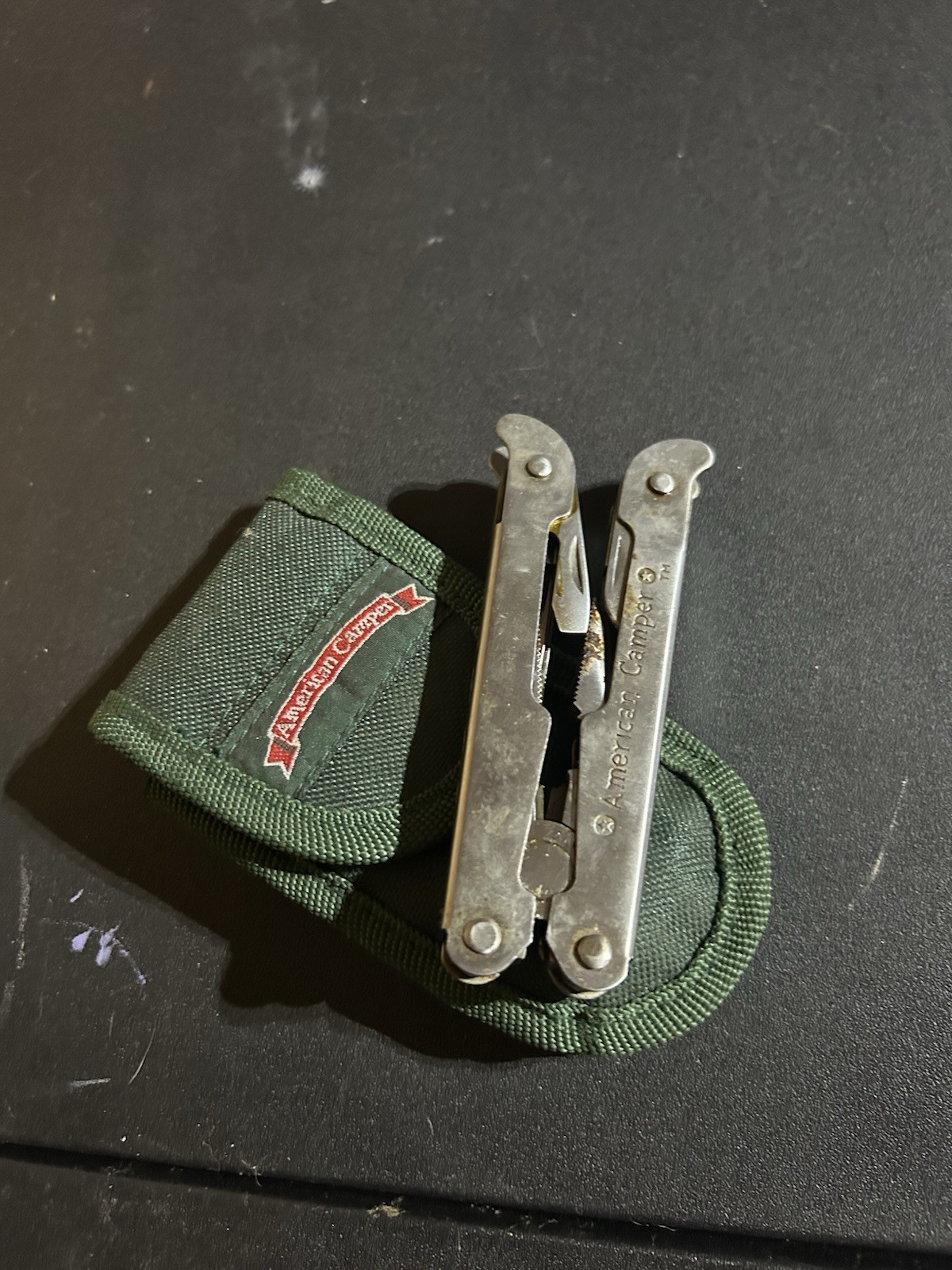 American Camper Multi-Tool Pocket Knife and Pliers Set With case