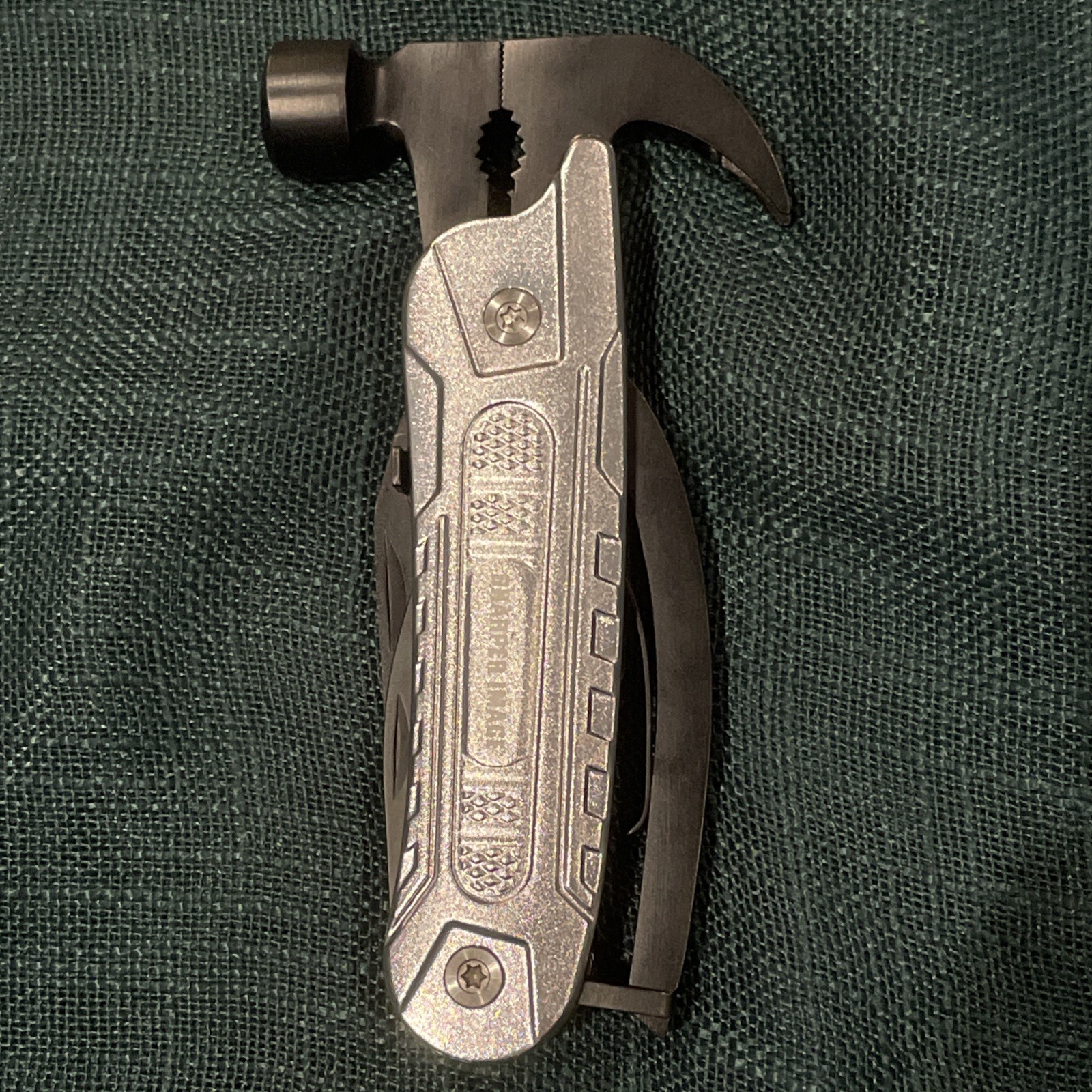 Sharper Image Multi-function Hammer Combination Folding Pliers Screwdriver Knife
