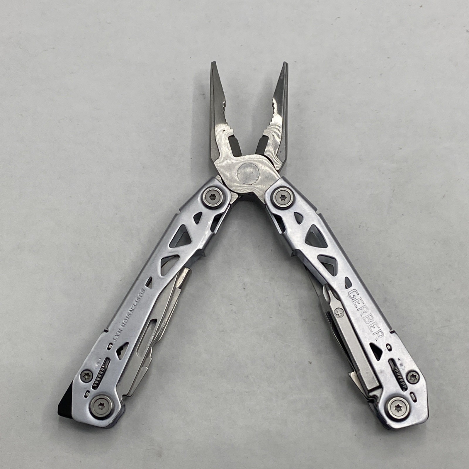 Gerber Suspension NXT & Paraframe I Knife Combo – Silver