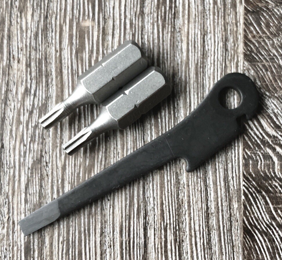 New Leatherman Parts Mod Replacement: Kick, Fuse, Blast: Black Long Screwdriver