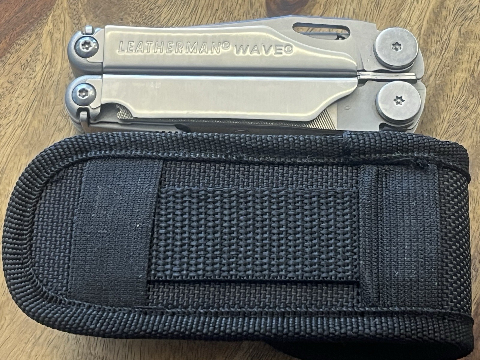 Leatherman Wave Multi-Tool Knife Great Condition!! w/New Sheath ~TASKCo