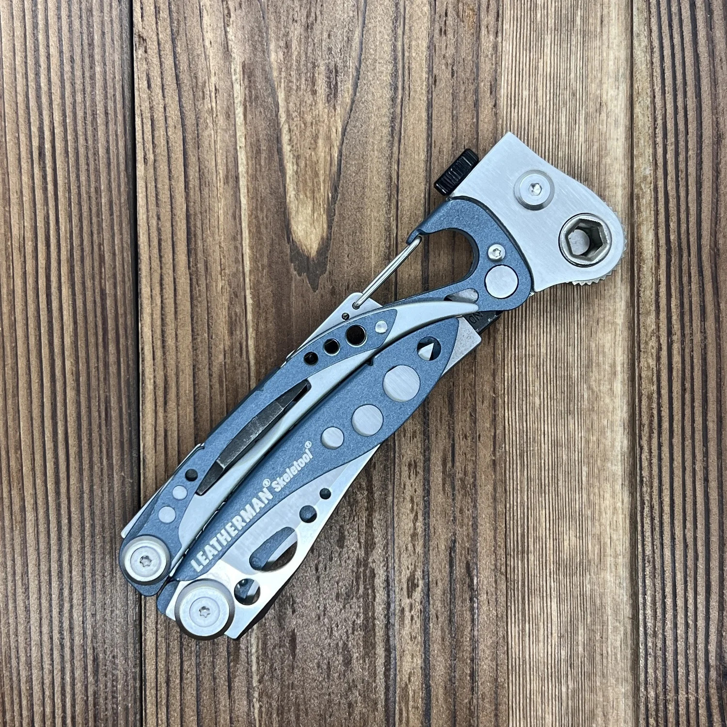 Tail Extension with Ratchet and Bit Driver For Leatherman Skeletool Accessories