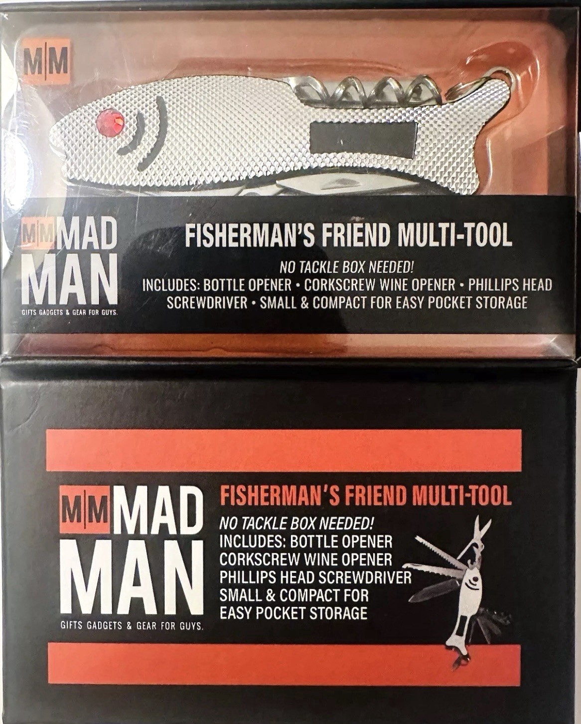 Fisherman’s Friend Multi Tool New Sealed Mad Man MM