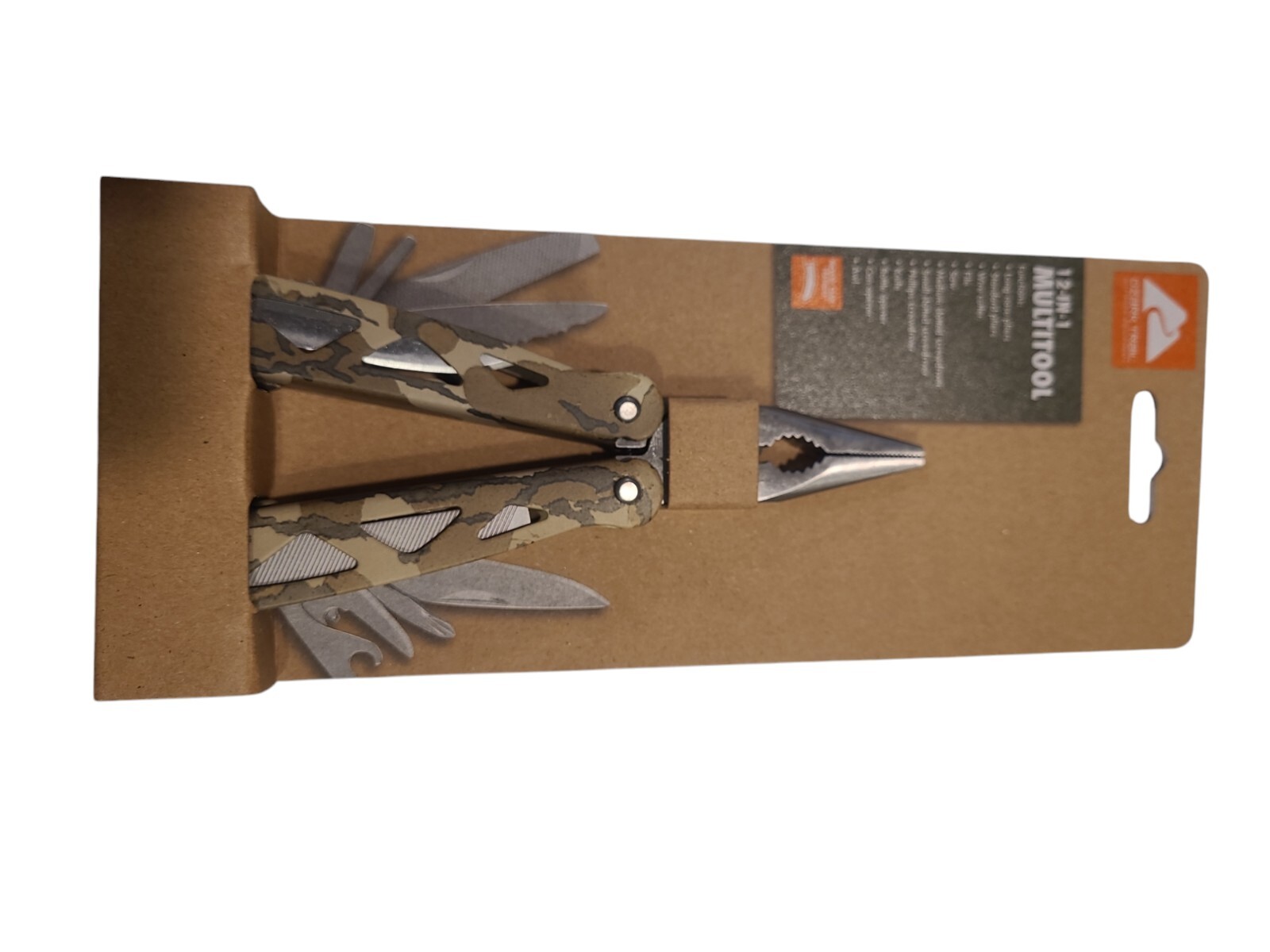 New Camo Ozark Trail 12-In-1 Multi-Tool Pliers Knife