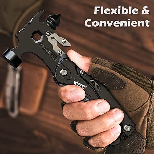 Multitool 16 in 1 Hammer Pliers Knife Screwdrivers Bottle Opener Car Safety