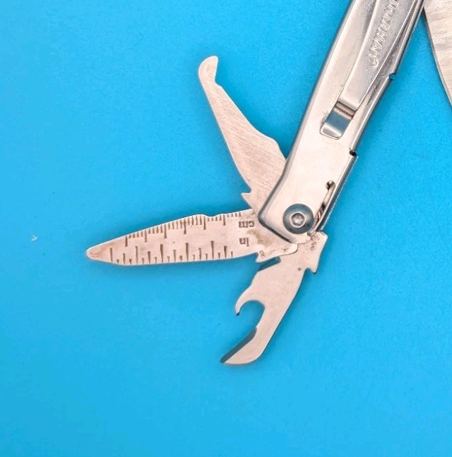 Leatherman Rev 3.8″ Multi-Tool, Stainless! *BANK OF LABOR*