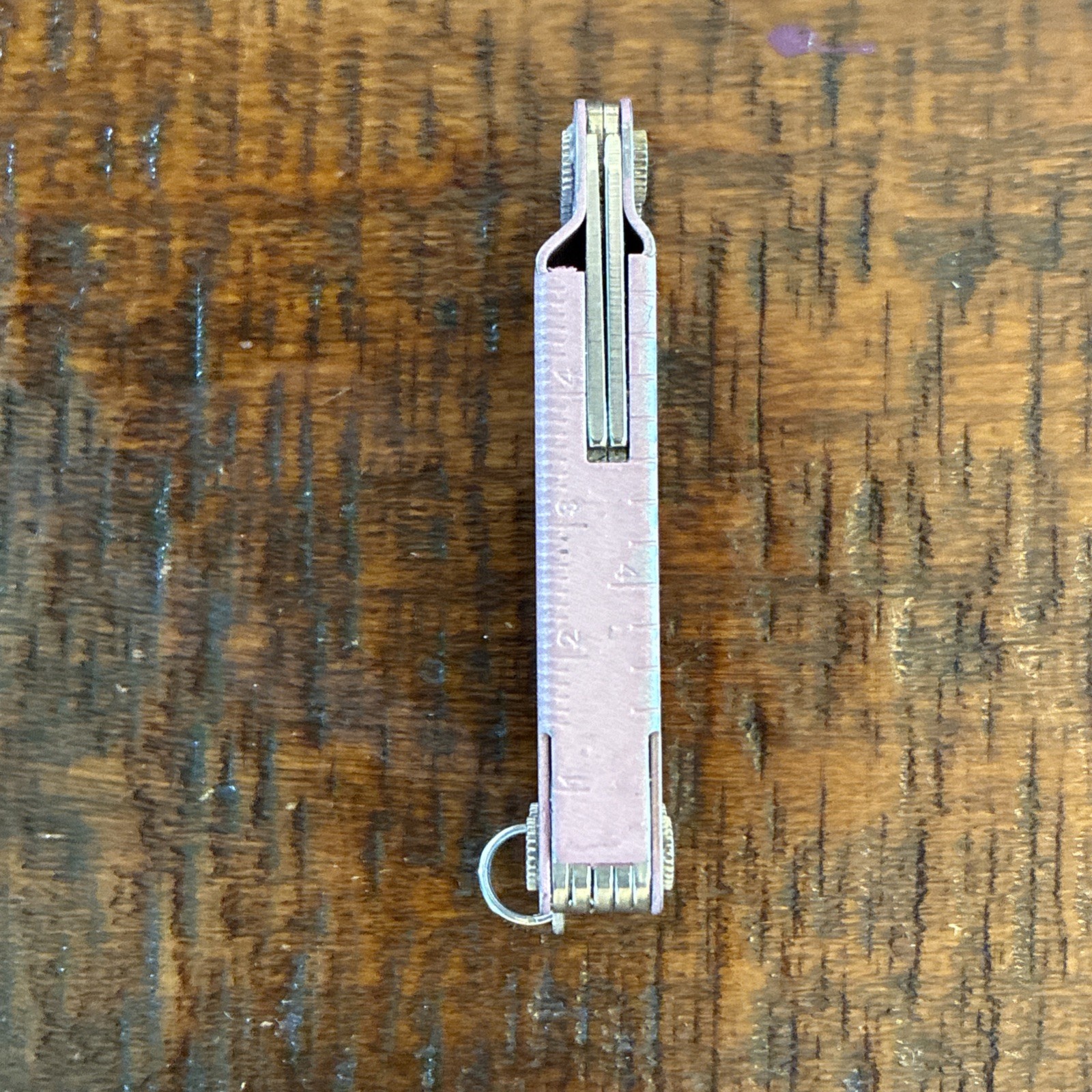 Leatherman Micra Heathered Blush 10 in 1 Multitool Anodized Aluminum – 02/24