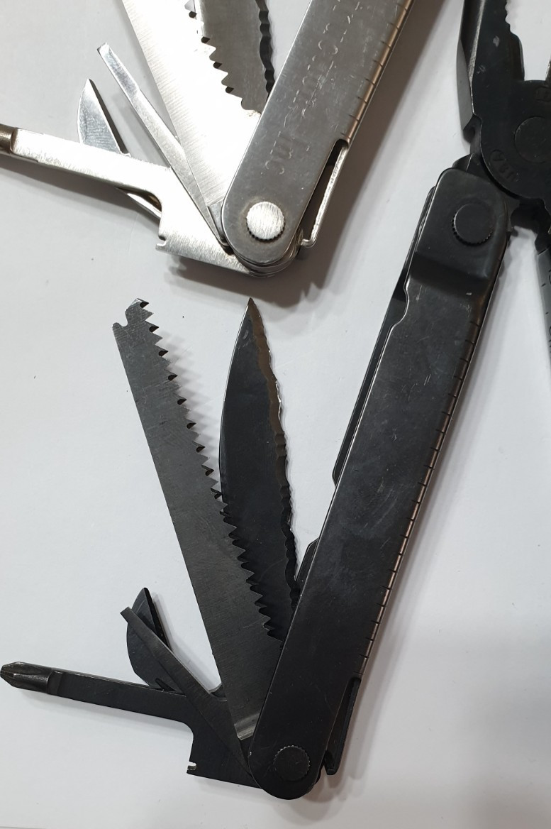 🔥 2X Leatherman 1998 Super Tool Gen1 Retired BO Black + Silver Rare Collectable
