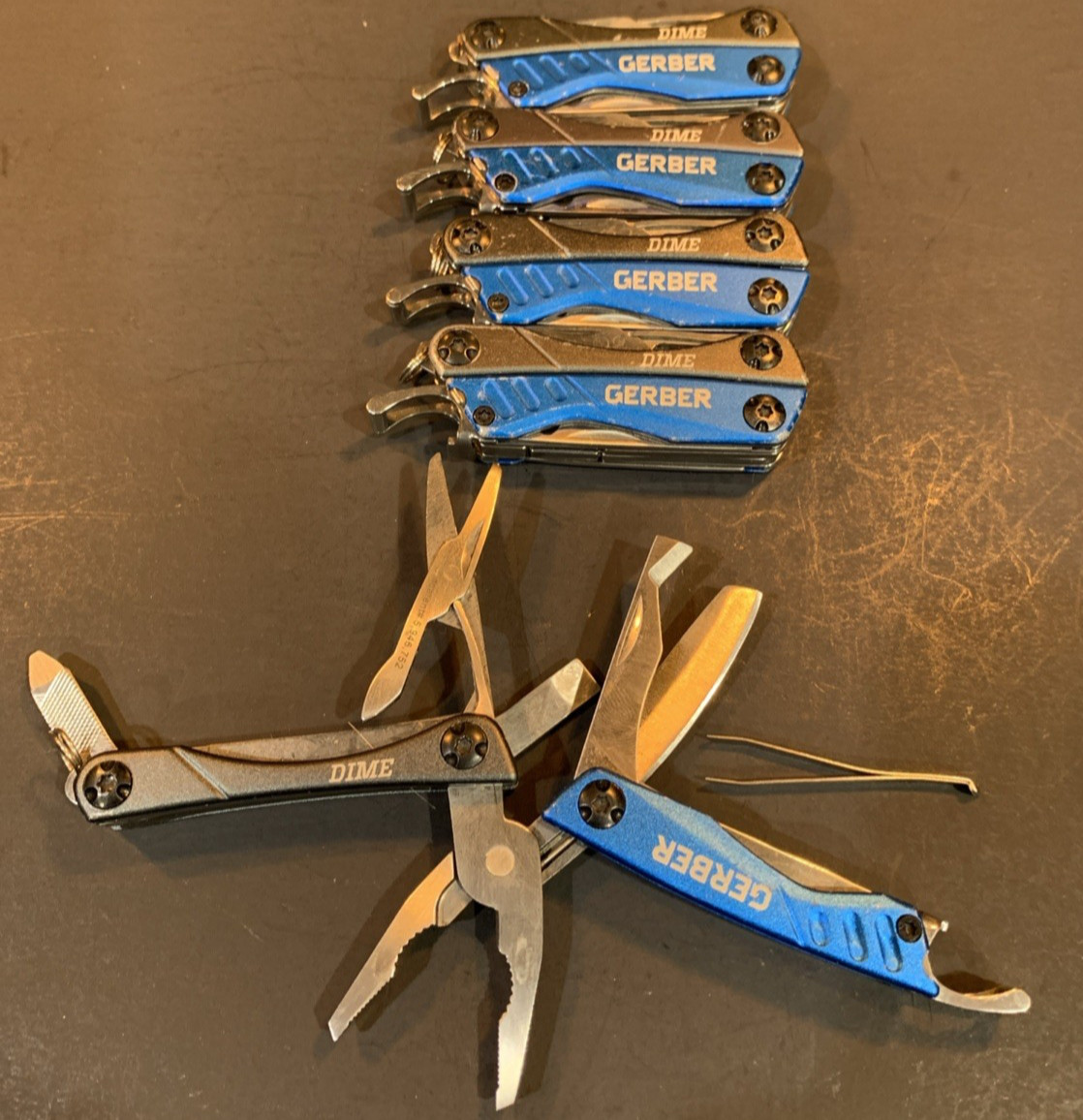 Gerber Dime Multi Tool Lot Of 5 USED