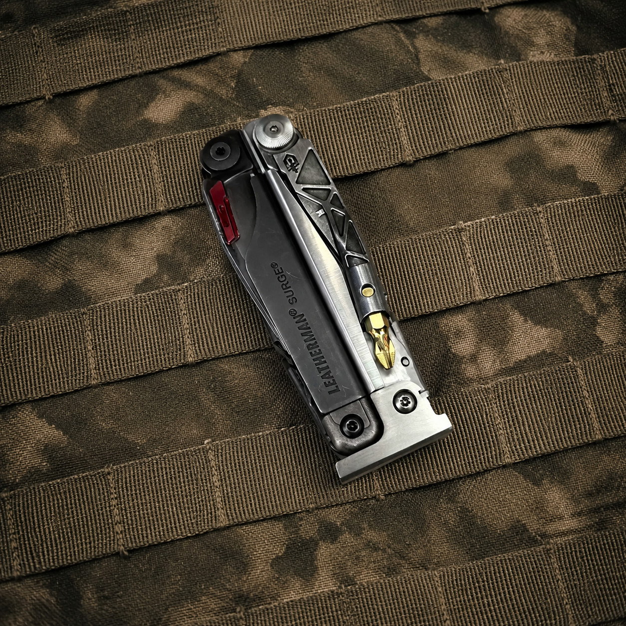 Stainless Stand Base for Leatherman Surge Tail Support Hammer Mod
