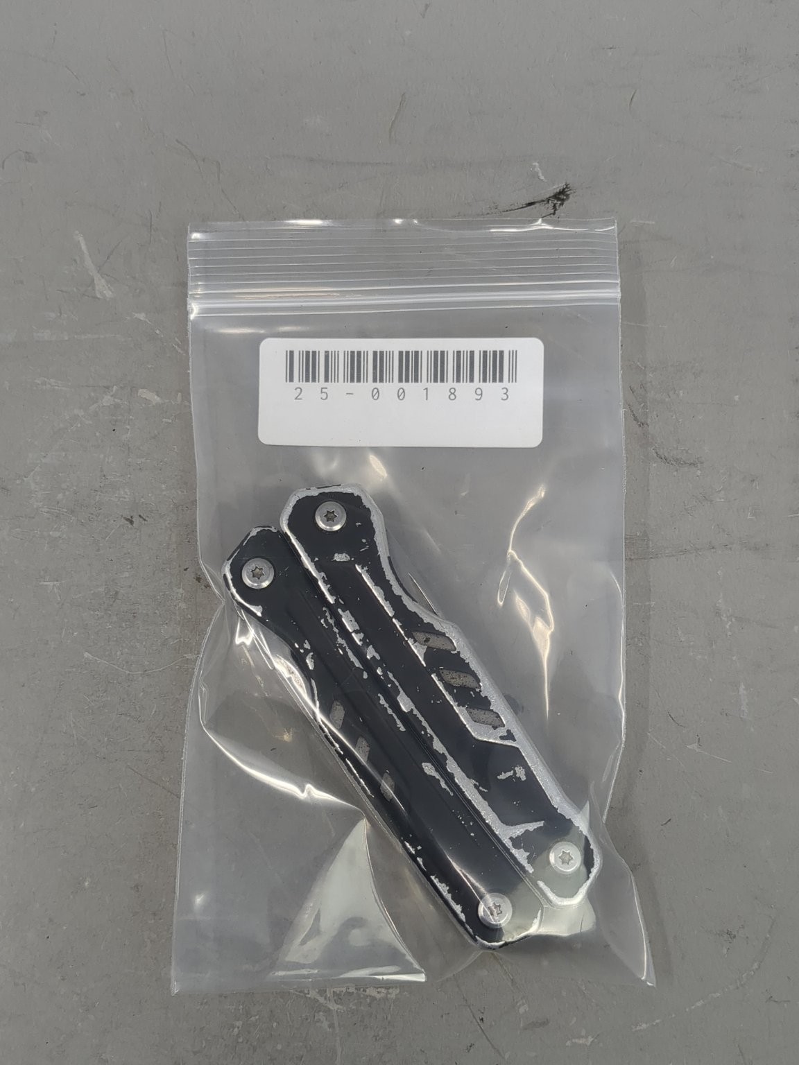 Black Weathered Multi-Tool Camping Knives & Tools with Pliers 10 Tools