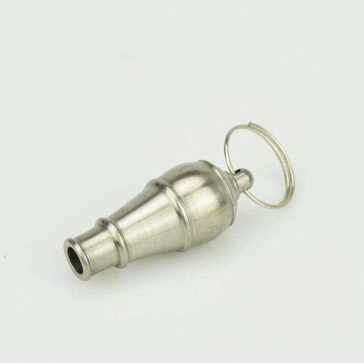 Titanium Alloy Whistle Training Warning Tool Pendant Keychain EDC Outdoor Tools