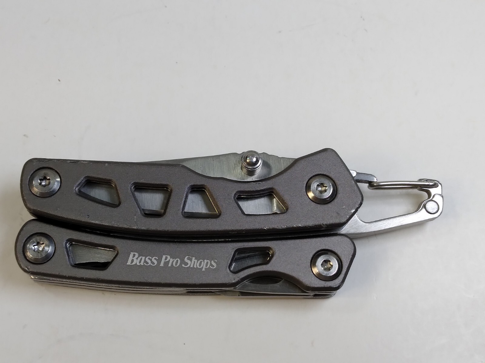 Bass Pro Shops 3 Inch Compact Multi Tool 4 Built In Tools Pliers With Cutter