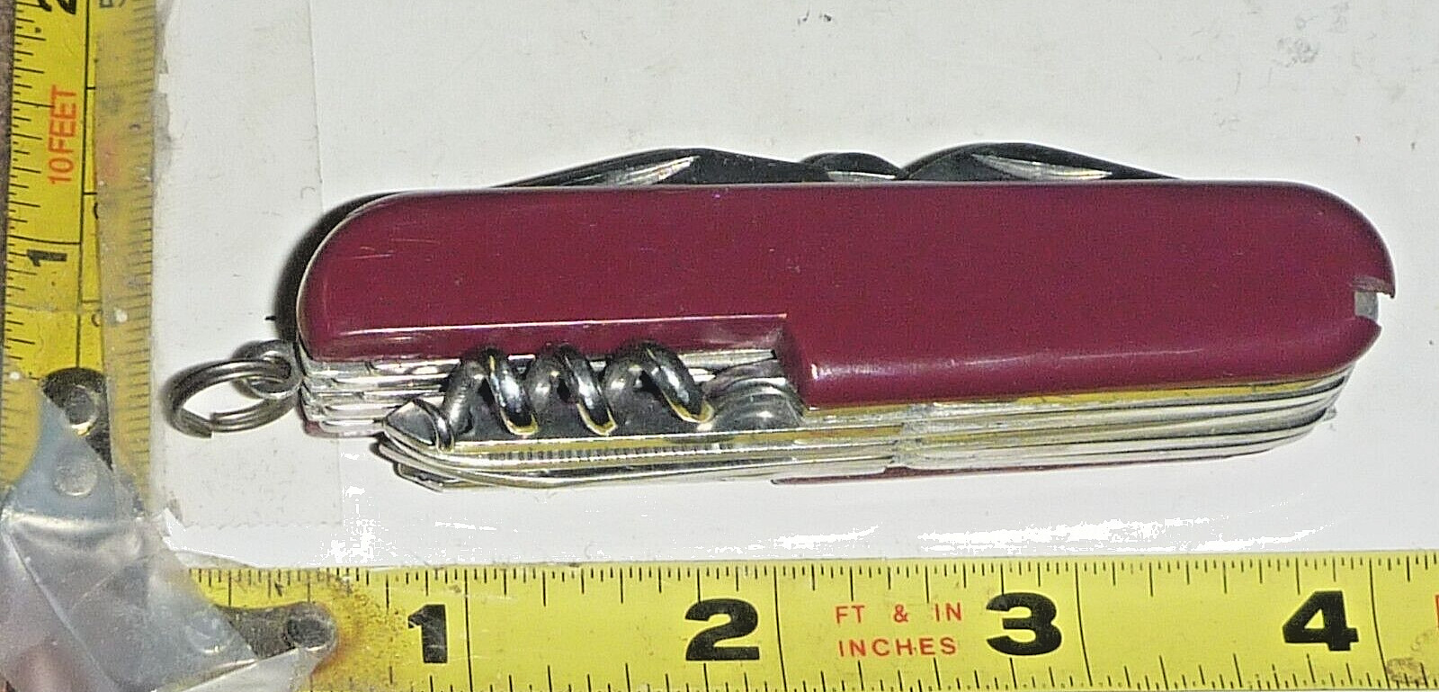 Swiss Army Style Multi-Function Pocket Knife – 11 Blades – Stainless – China