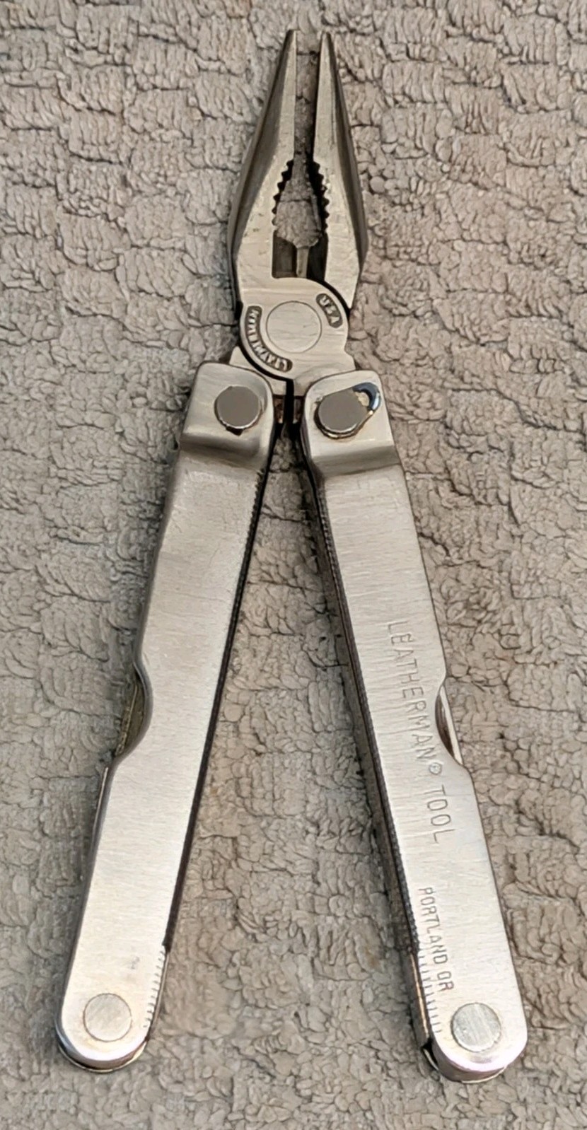 Vintage Leatherman PST II Multi-Tool With Original Box Leather Sheath Manual