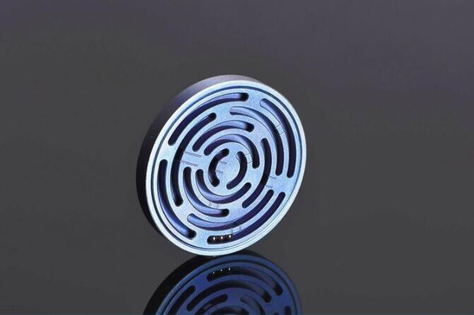 Titanium Alloy Maze Spinning Top Coin Hand Spinner Anti Stress EDC Fidget Toy