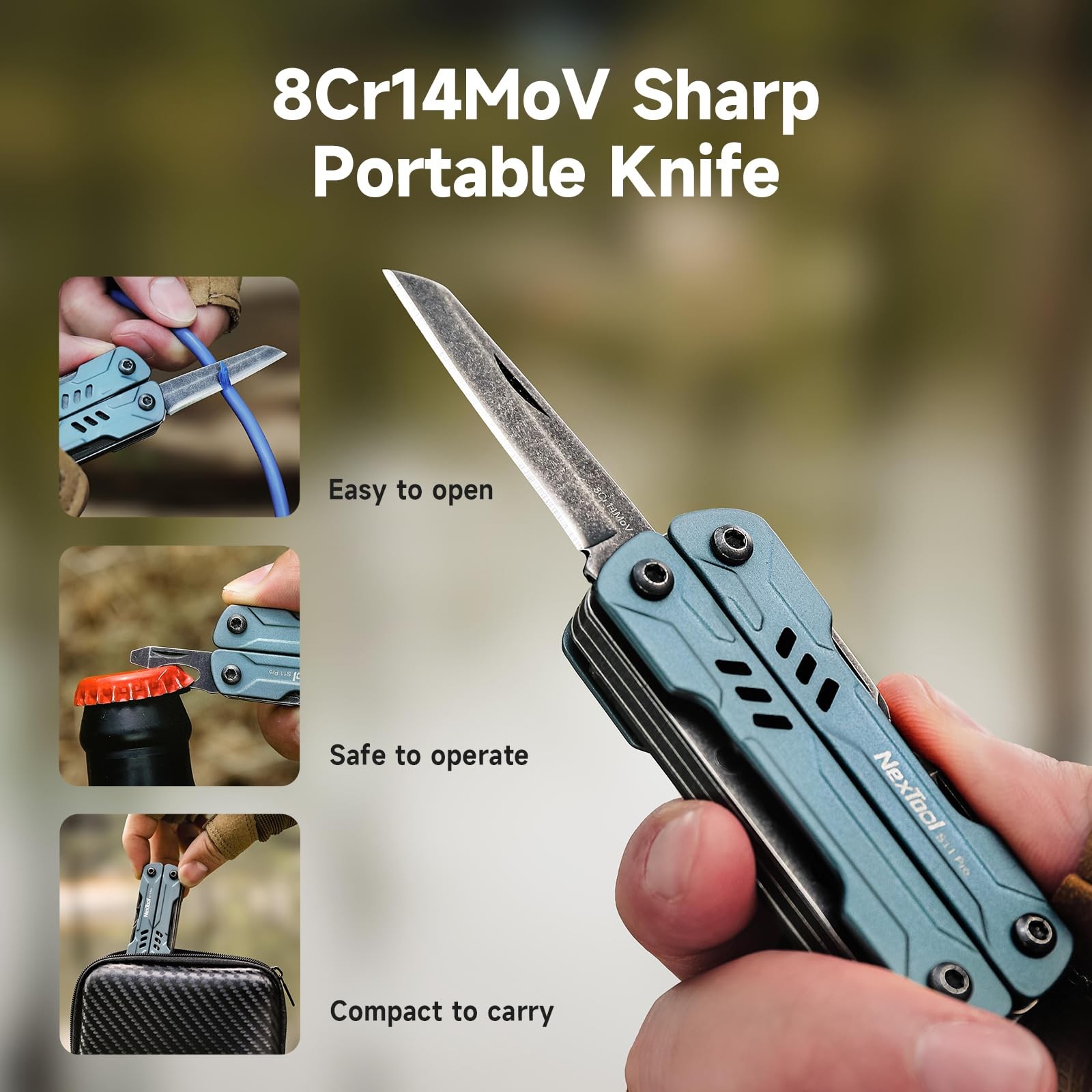 NexTool Mini Sailor S11 Pro Keychain Multitool Compact 12in1 EDC Multi Tool …