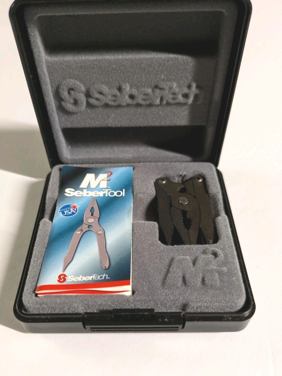 Vintage M2 SeberTool by SeberTech. Multi tool. Metallic Brown. Original Box