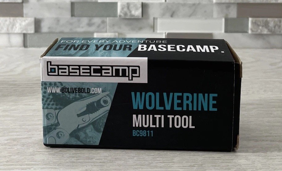 Basecamp Wolverine Multi Tool 11 In 1 Stainless Steel BC9811 BRANDED Unit