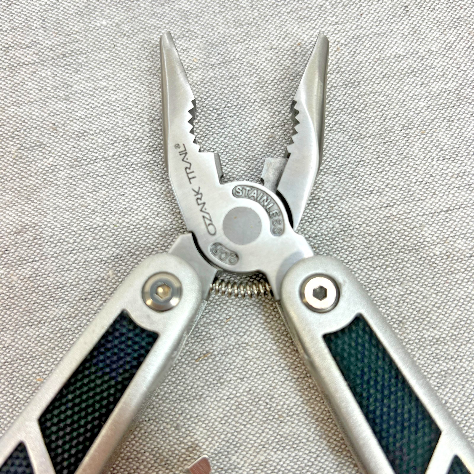 Ozark Trail Multiforce Multi-Tool Stainless Steel Plier Knife Saw Sheath