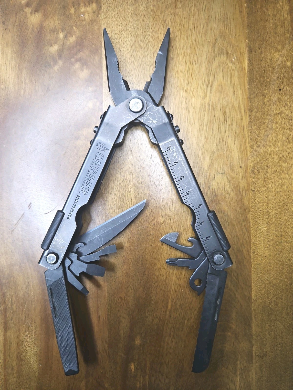 Gerber MP600 Tactical Multi-Tool Knife Black Oxide USA EDC