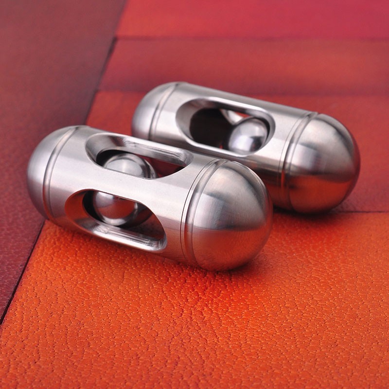 Playable Cylindrical Stainless Steel Metal Mini Toys EDC Small Objects Leisure