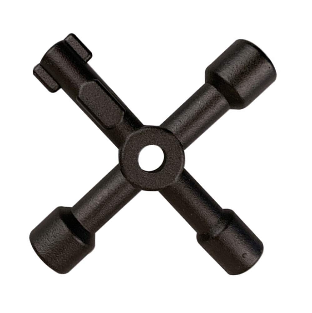 4 in 1 Alloy Triangle/square 4 Way Utility Cross Triangle/square Keys for Tra…