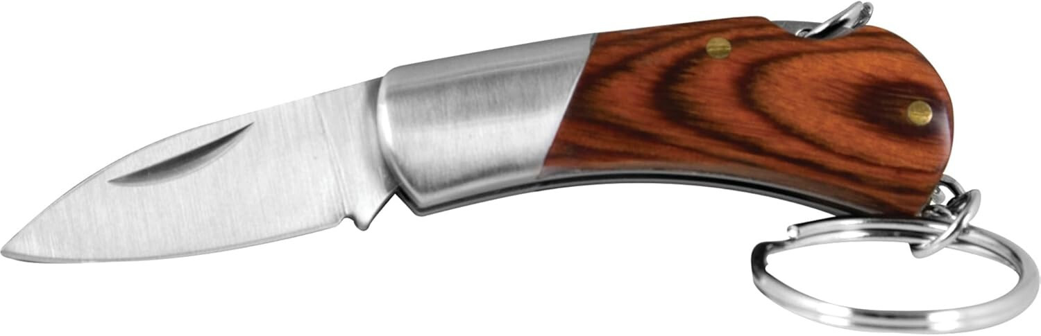 Performance Tool W3209 Pocket Knife with Wood Handle – NEW