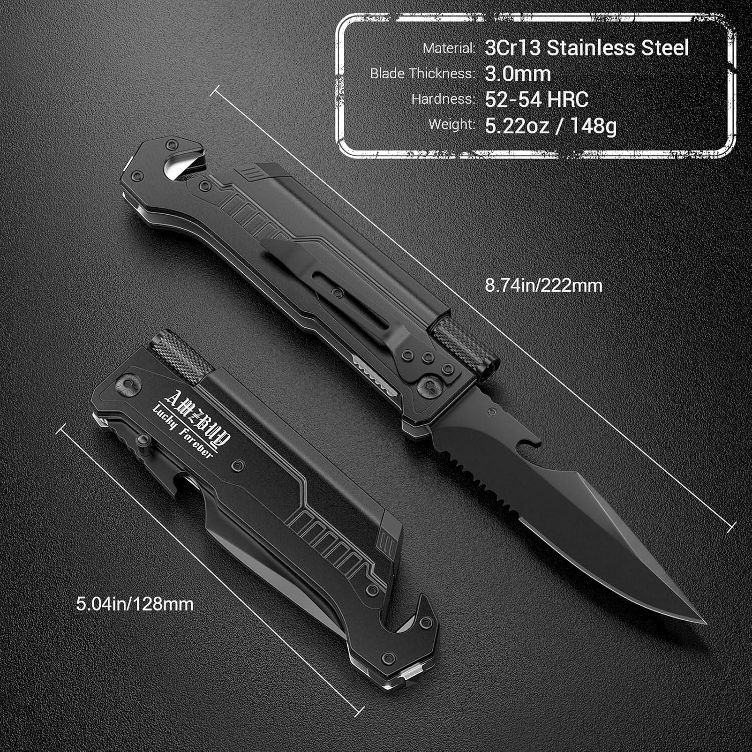Stocking Stuffers for Men Dad Gifts 7-In-1 Multi ‎Tool Gifts – Pocket Multitool