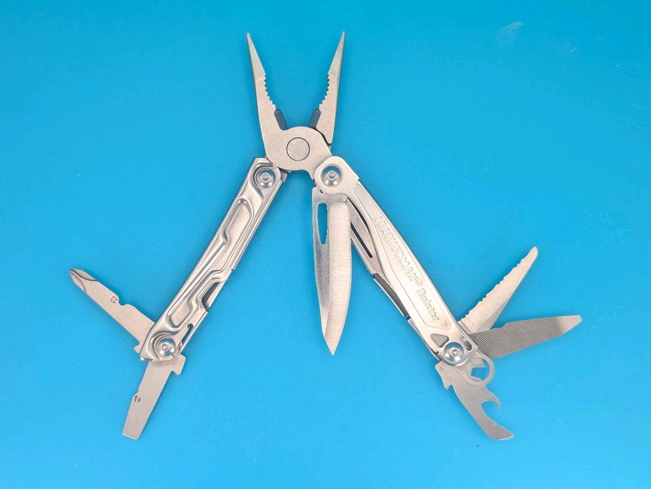 Leatherman Bolster 13 Tool Stainless Steel Multi-Tool!