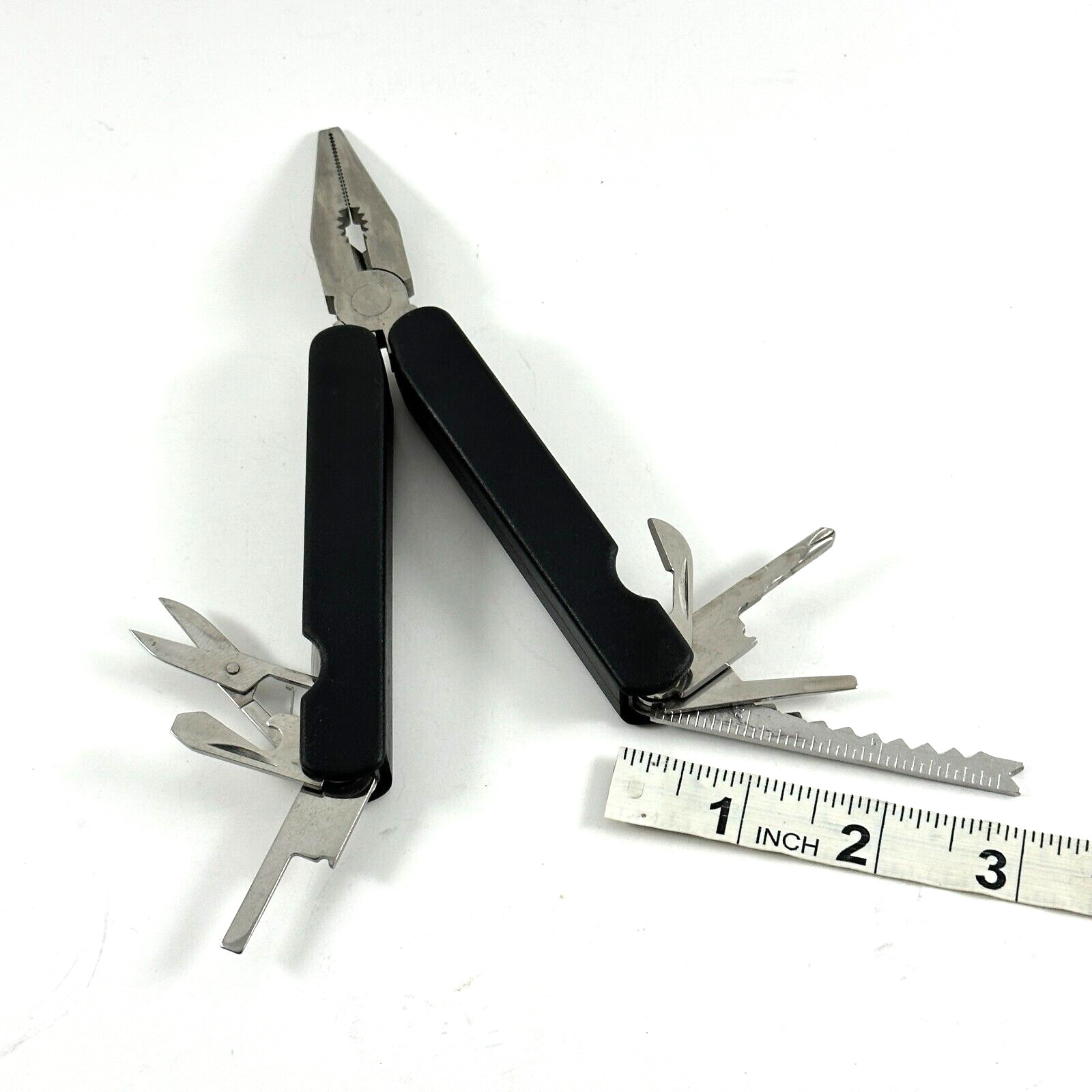 Russian Prince Vodka Multi Function Pliers Multiple Tools in One Black Belt Case