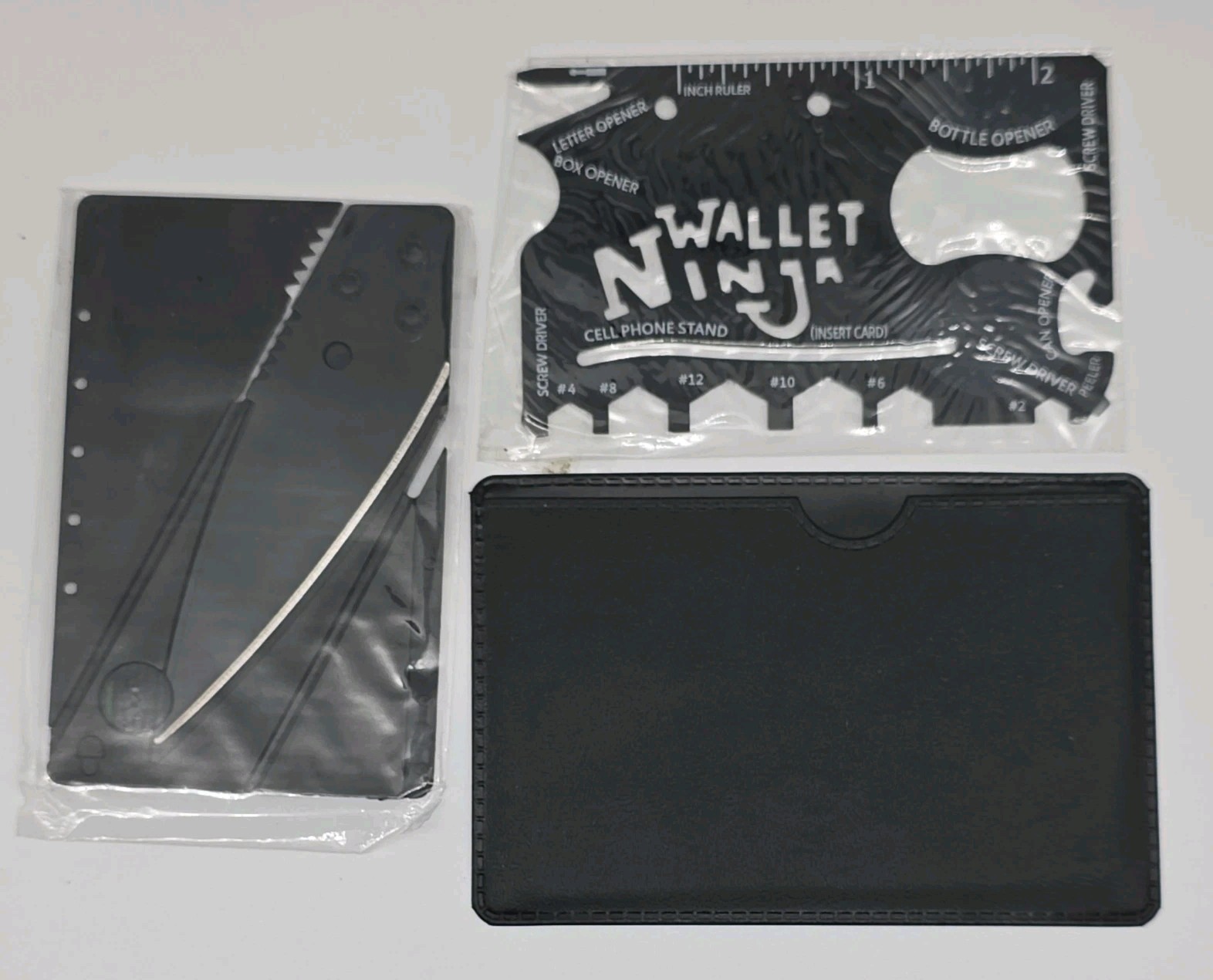 Original Wallet Ninja 18-in-1 Credit Card Multi-tool Pocket EDC Card Knife Tool