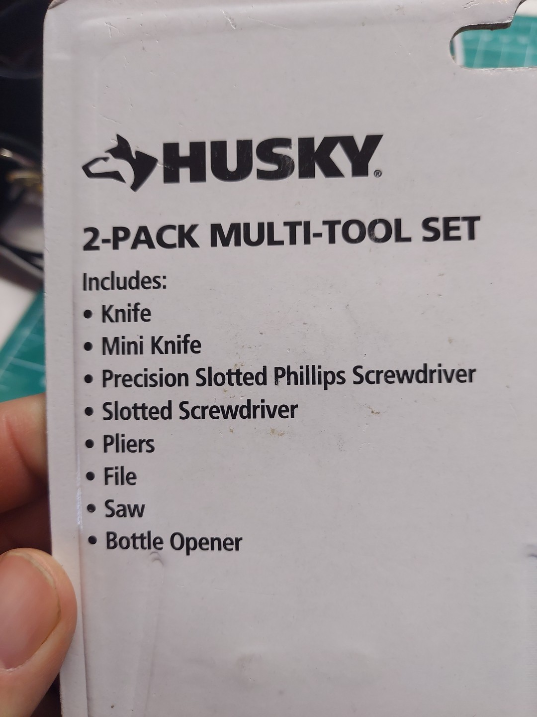 Husky 2-Pack Multi-Tool Set New 523 289