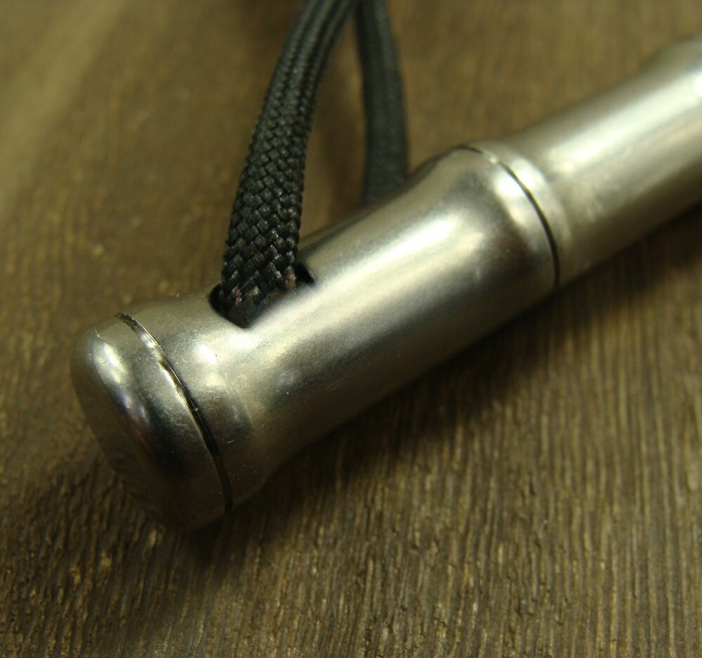 Solid Titanium Pocket stick tool Lanyard bead anti-allergy XH450A