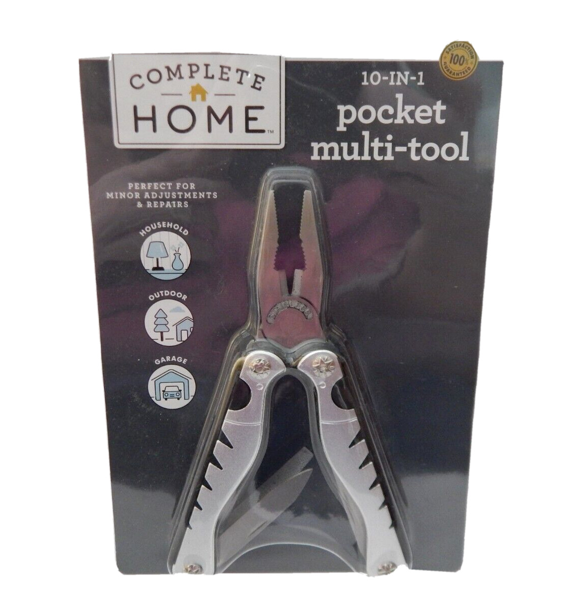 Complete Home 10-in-1 Pocket Multi-Tool Item 347167 New
