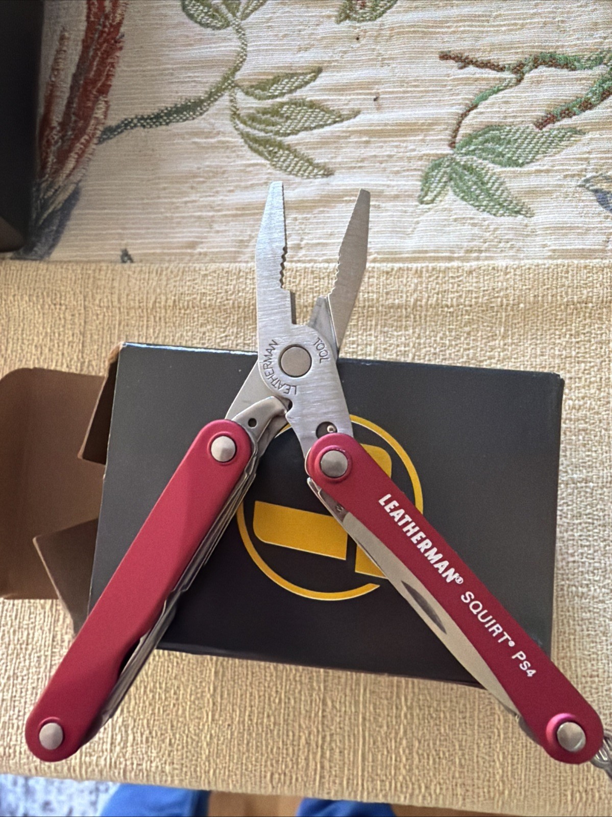 *NEW* RARE Leatherman SQUIRT PS4 Multi-Tool Red DISCONTINUED/RETIRED 2023