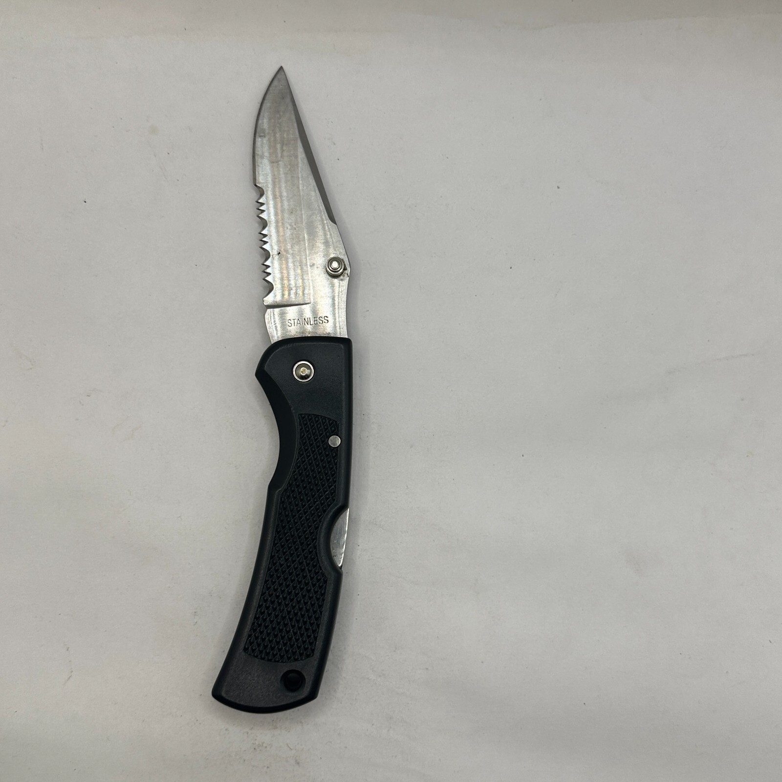 Tool Shop 4 inch Stainless Steel Lock-Back Pocket Knife