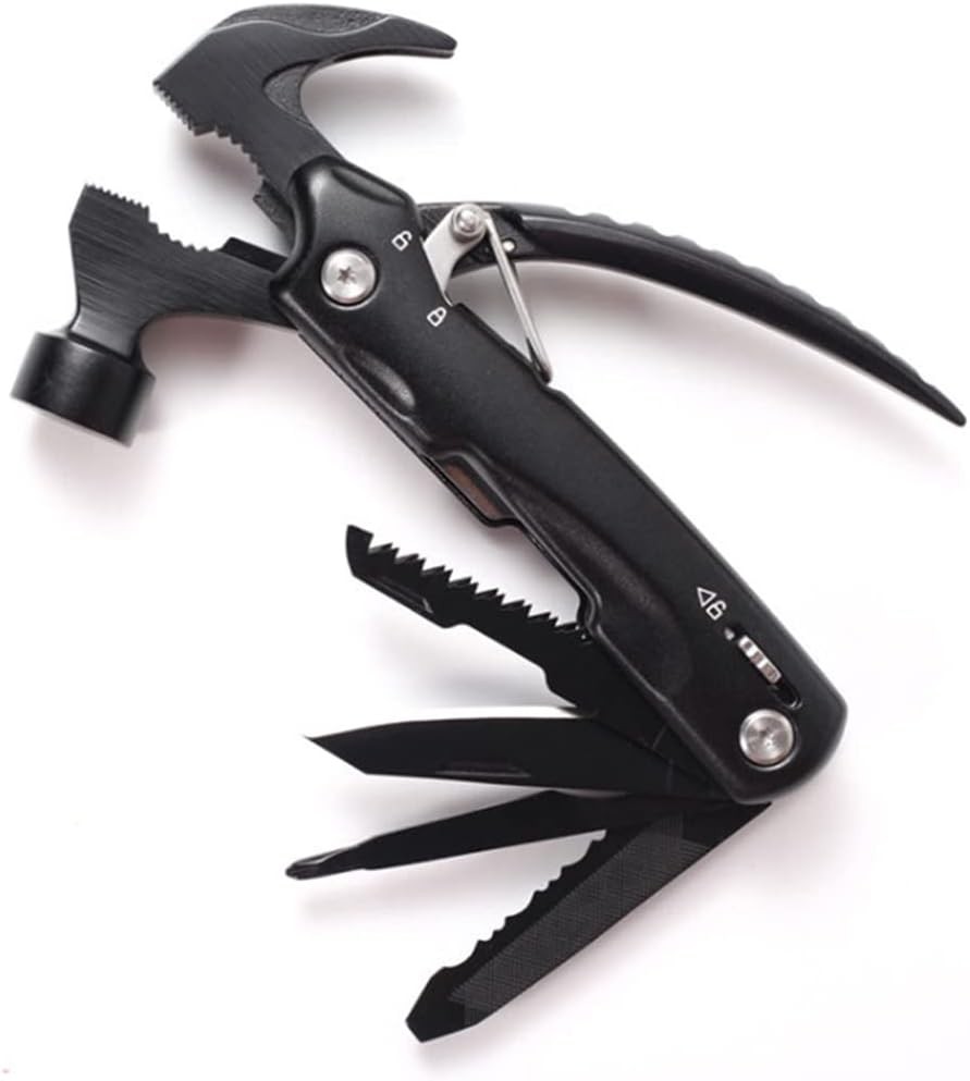 Multi‑functional Mini Claw Hammer Outdoor Camping Multi‑tool Pliers Gift