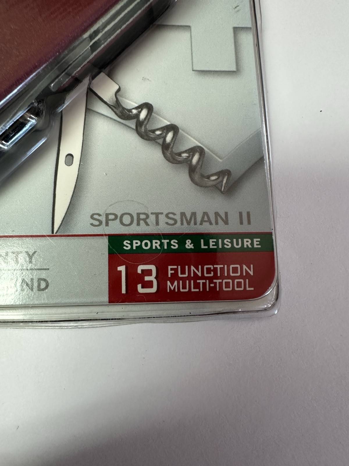 Victorinox Sportsman II Sports & Leisure Swiss Army Knife New In Package Vintage