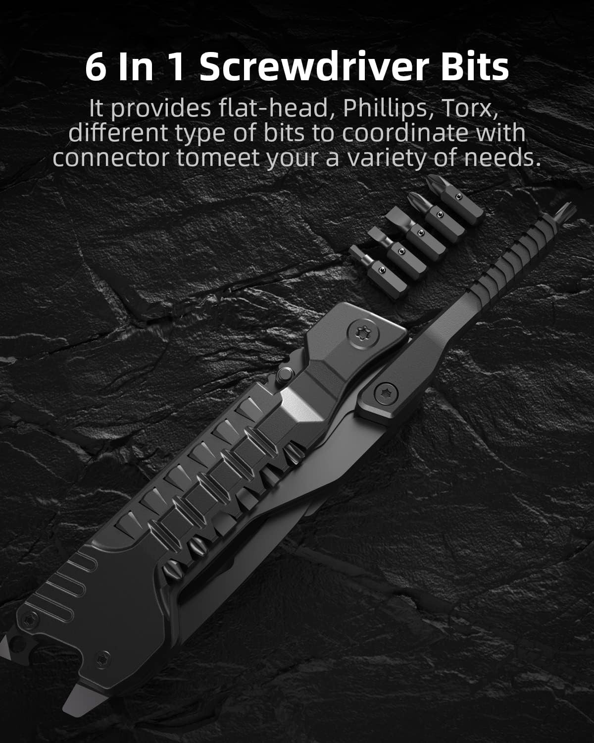 Durable 17-in-1 Multitool Knife with Non-slip Handle – Essential for Outdoor Fun