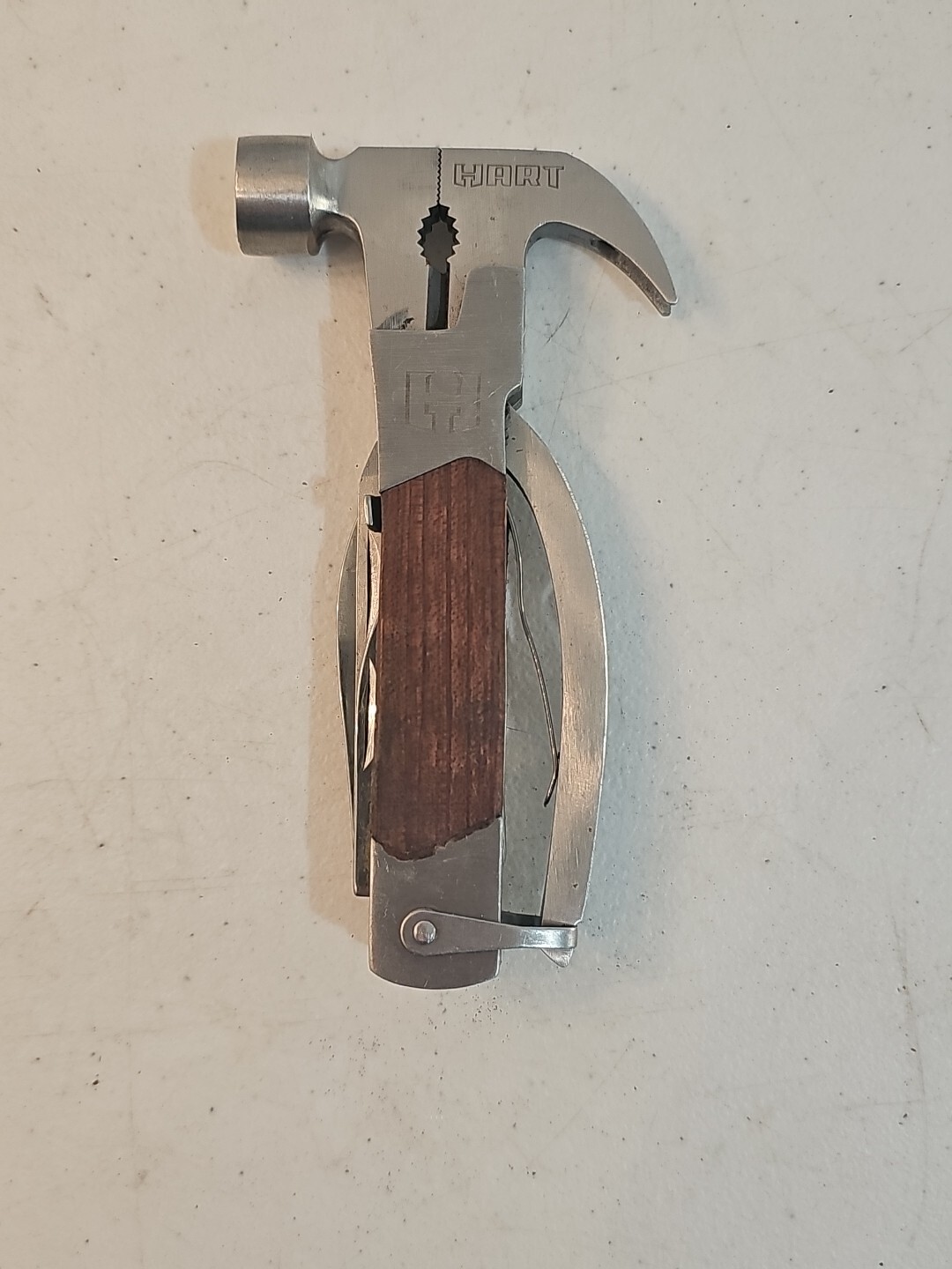 HART 14-in-1 Hammer Multi-Tool with Black Storage Pouch