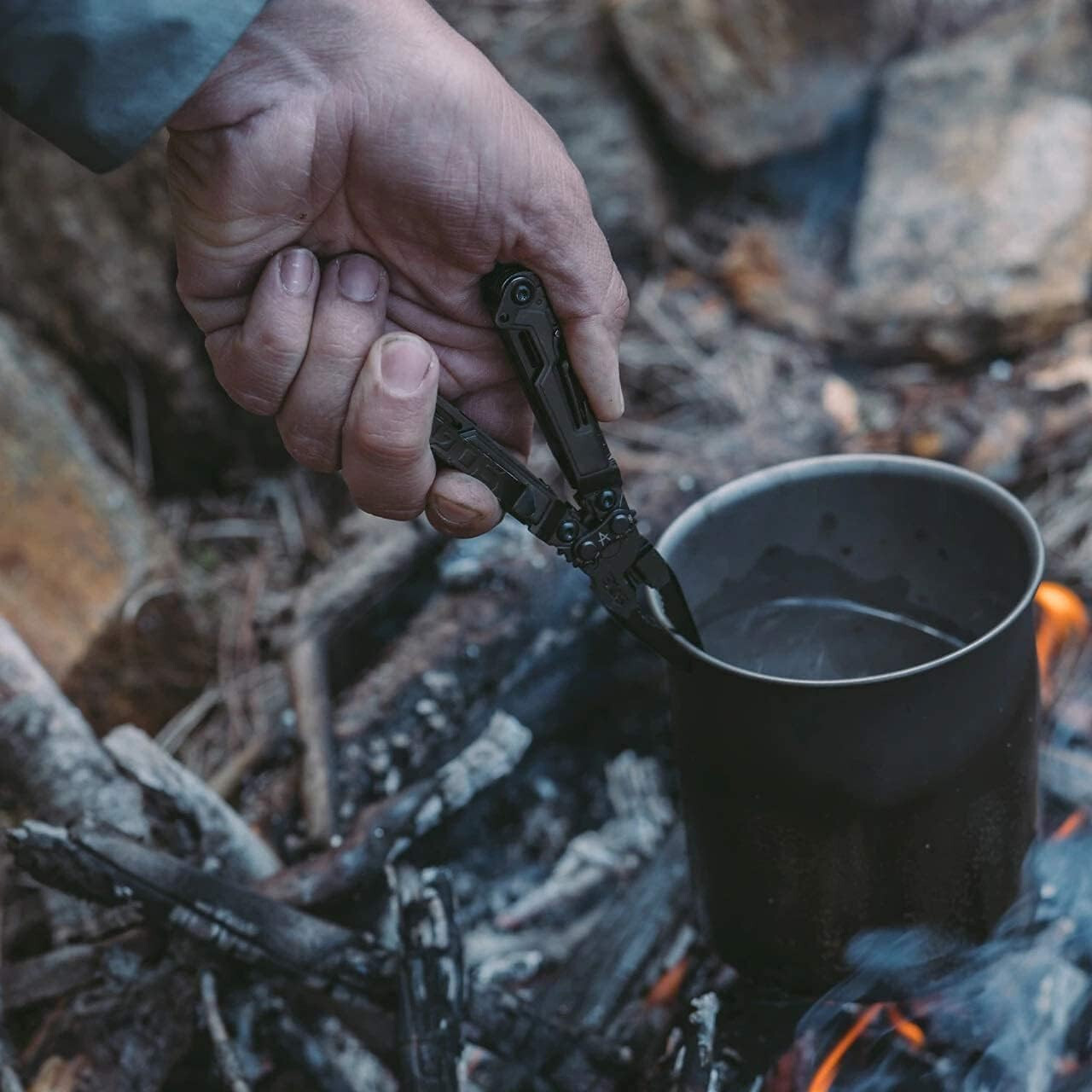 ✅ SOG Powerlitre Multi Tool Pliers Wire Cutter Scissors Rulers Openers Corkscrew
