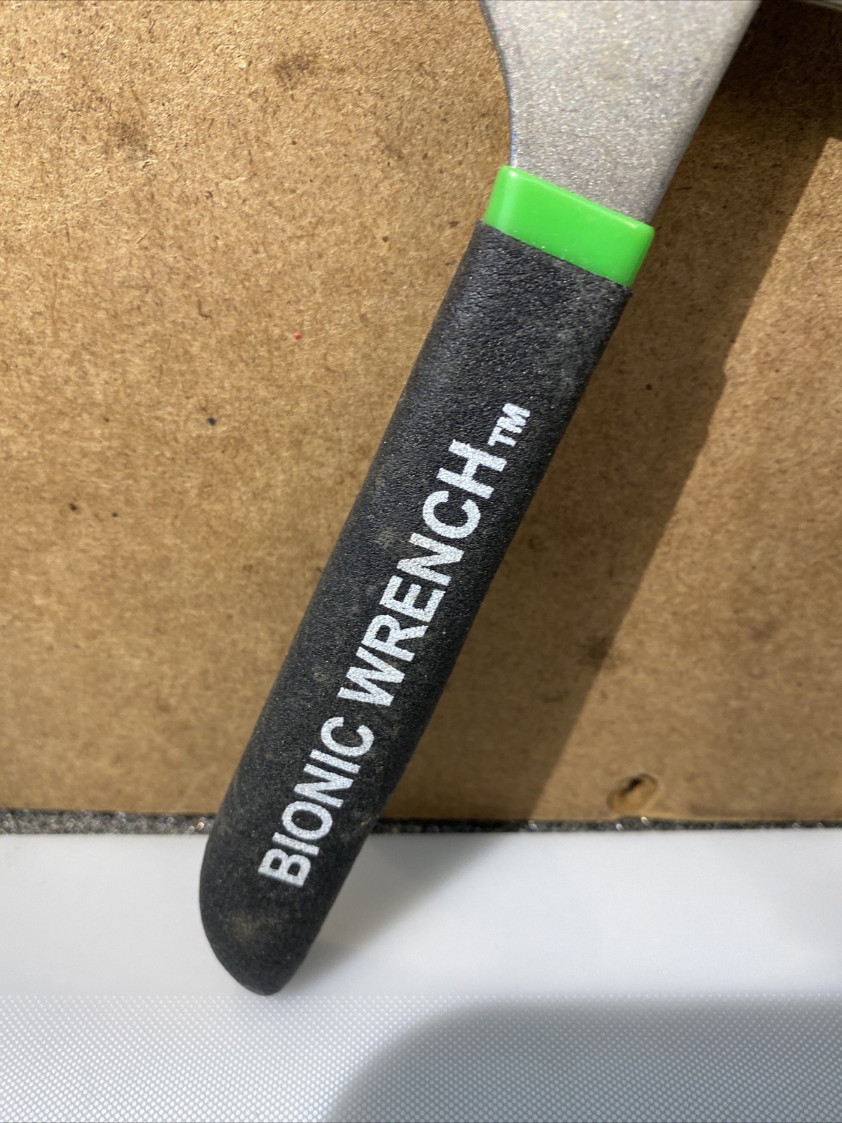 Loggerhead Tools BWN8-01B-01 8 in. Adjustable Bionic Wrench Nickel Finish
