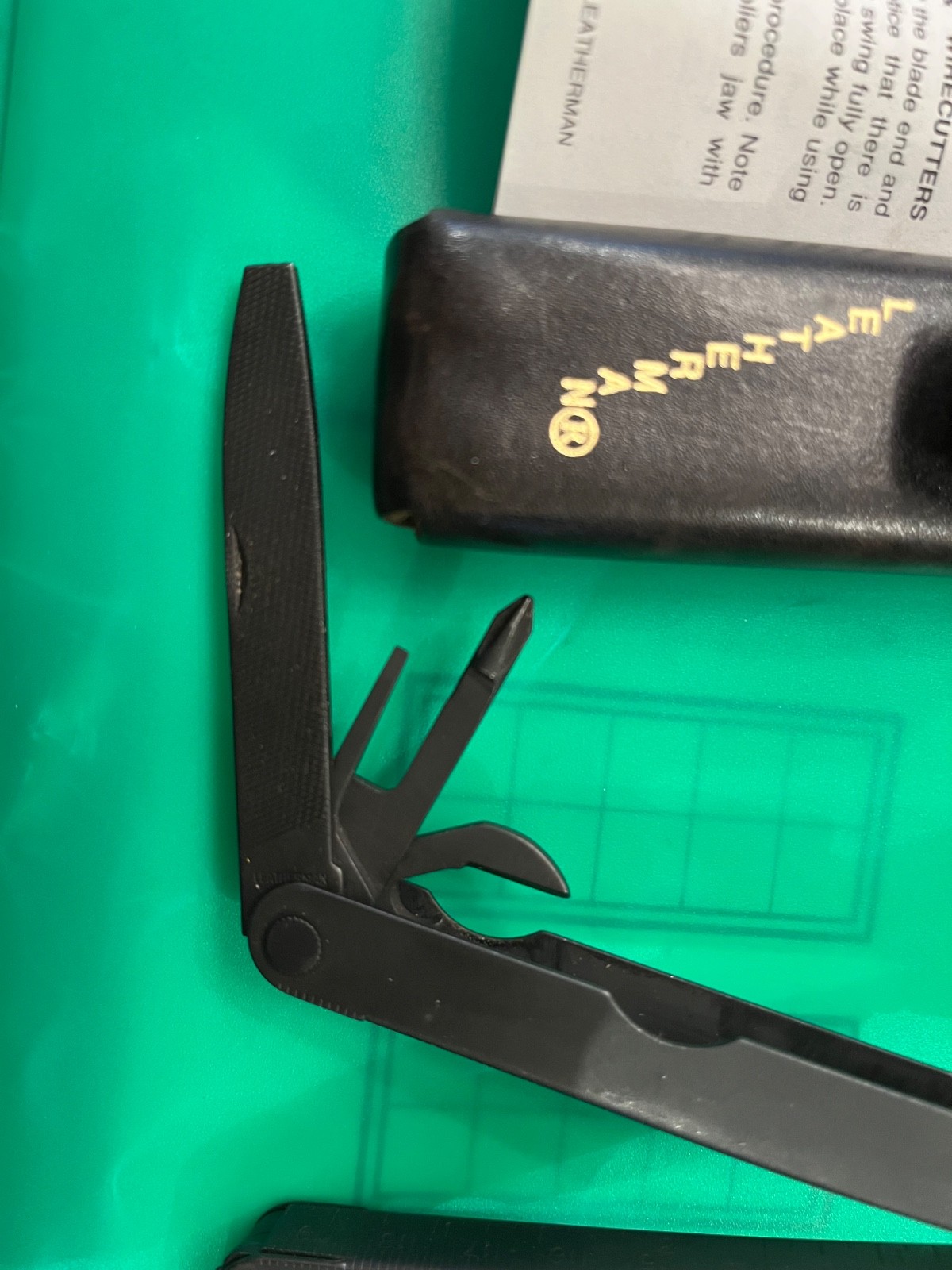 Leatherman PST Black Leatherman Pocket Survival Tool Black PST Multitool