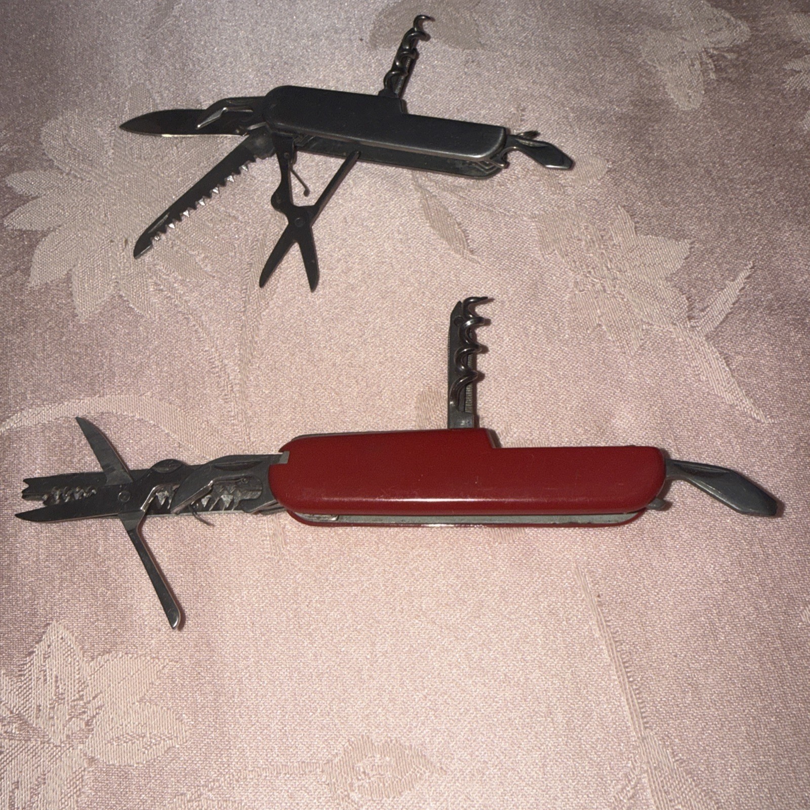 Lot 3 Portable Pocket Outdoor Camping Multi-Purpose Tool Knife Knife EUC